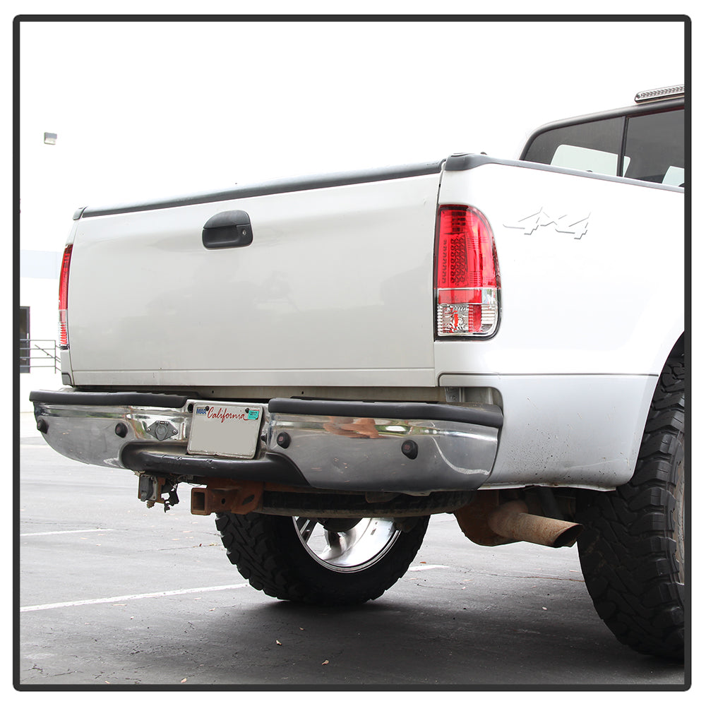 Spyder Ford F150 Styleside 97-03/F250 Version 2 LED Tail Lights Red Clear ALT-YD-FF15097-LED-G2-RC 5029140