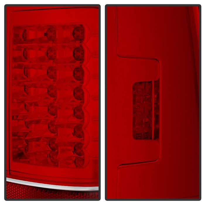Spyder Ford F150 Styleside 97-03/F250 Version 2 LED Tail Lights Red Clear ALT-YD-FF15097-LED-G2-RC 5029140