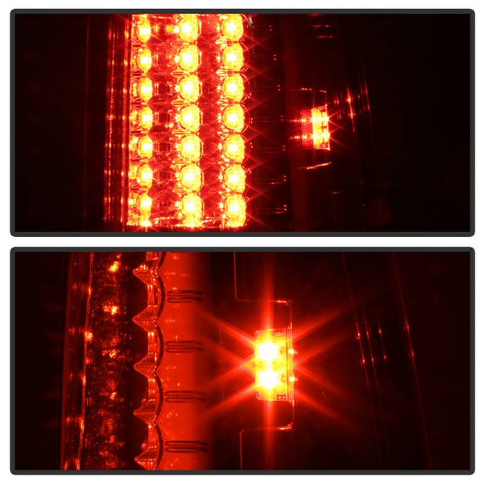 Spyder Ford F150 Styleside 97-03/F250 Version 2 LED Tail Lights Red Clear ALT-YD-FF15097-LED-G2-RC 5029140