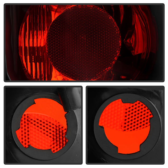 Spyder Ford F150 Flareside 97-03 Euro Style Tail Lights Black ALT-YD-FF15097FS-BK 5003379