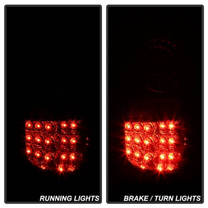 Spyder Ford F150 Flareside 97-03 LED Tail Lights Black ALT-YD-FF15097FS-LED-BK 5003409