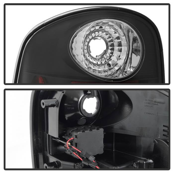 Spyder Ford F150 Flareside 97-03 LED Tail Lights Black ALT-YD-FF15097FS-LED-BK 5003409