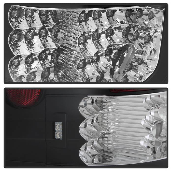 Spyder Ford F150 Flareside 97-03 LED Tail Lights Black ALT-YD-FF15097FS-LED-BK 5003409