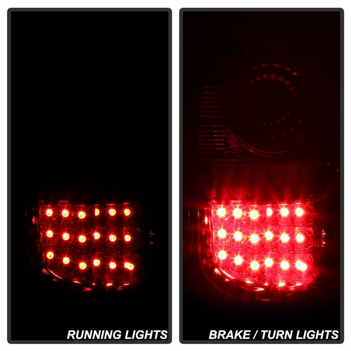 Spyder Ford F150 Flareside 97-03 LED Tail Lights Chrome ALT-YD-FF15097FS-LED-C 5003416