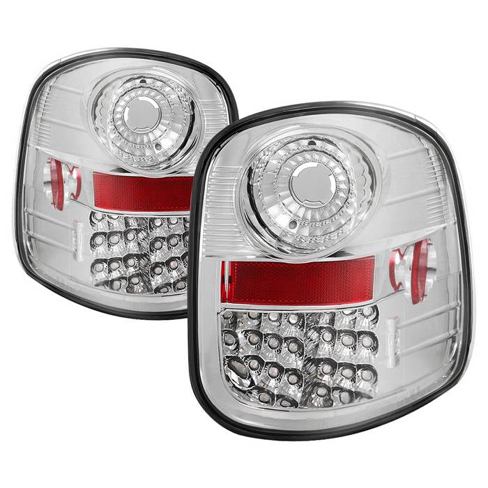 Spyder Ford F150 Flareside 97-03 LED Tail Lights Chrome ALT-YD-FF15097FS-LED-C 5003416