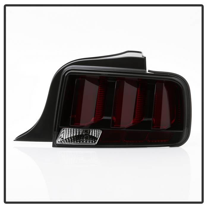 Spyder 05-09 Ford Mustang (Red Light Bar) LED Tail Lights - Smoke ALT-YD-FM05V3-RBLED-SM 5086723