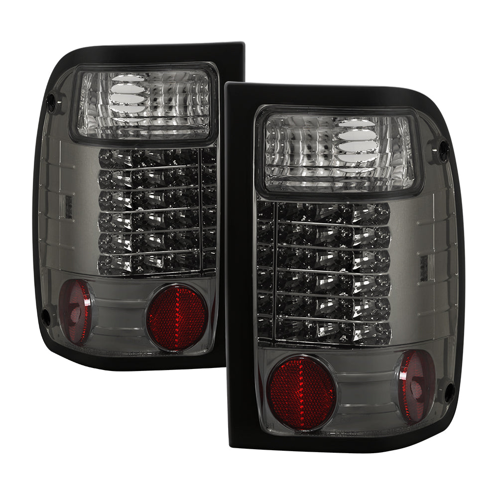 Spyder Ford Ranger 01-05 LED Tail Lights Smoke ALT-YD-FR98-LED-SM 5003874