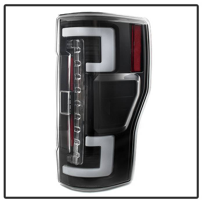 Spyder 17-18 Ford F-250 SD (w/Blind Spot Sensor) LED Tail Lights - Blk (ALT-YD-FS17BS-LED-BK) 5085610