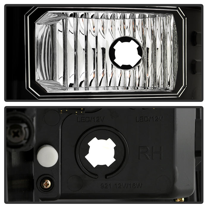 Spyder GMC Sierra 14-16 LED Tail Lights Black ALT-YD-GS14-LBLED-BK 5080660