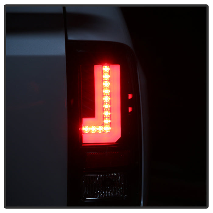 Spyder GMC Sierra 2016-2017 Light Bar LED Tail Lights - Black ALT-YD-GS16-LED-BK 5083777