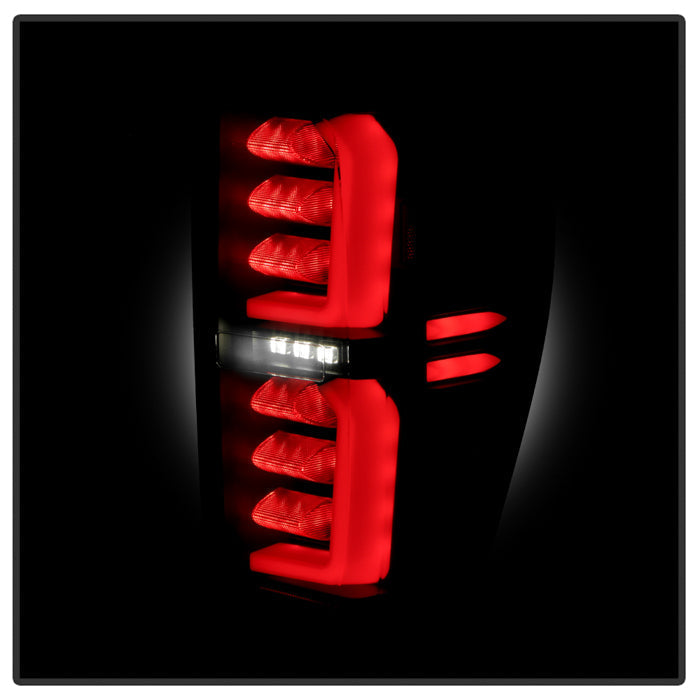 SPYDER 19-20 GMC Sierra 1500 (w/o Factory LED) LED Tail Lights - Black Smoke (ALT-YD-GS19-GRLED-BSM) 5089458