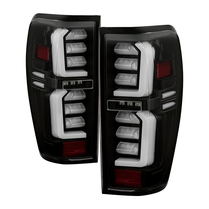 Spyder GMC Sierra 19-20 LED Model Only LED Tail Lights - Black ALT-YD-GS19LED-LED-BK 5000309