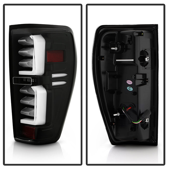 Spyder GMC Sierra 19-20 LED Model Only LED Tail Lights - Black ALT-YD-GS19LED-LED-BK 5000309