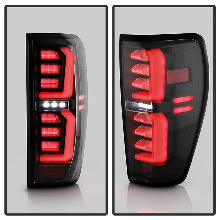 Spyder GMC Sierra 19-20 LED Model Only LED Tail Lights - Black ALT-YD-GS19LED-LED-BK 5000309