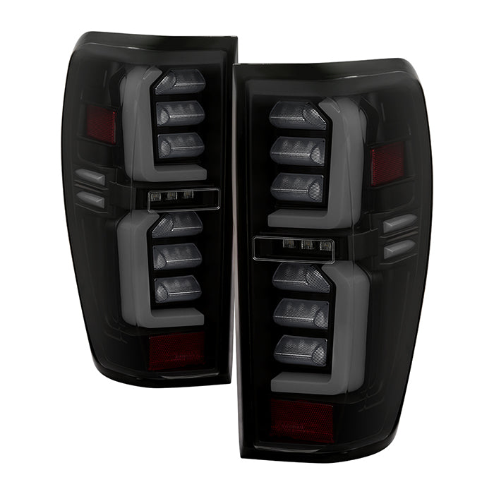 Spyder GMC Sierra 19-20 LED Model Only LED Tail Lights - Black Smoke ALT-YD-GS19LED-LED-BSM 5000316