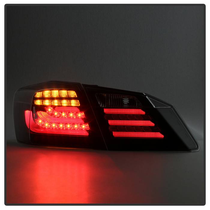 Spyder Honda Accord 08-12 4DR LED Tail Lights Black ALT-YD-HA08-4D-LED-BK 5032621