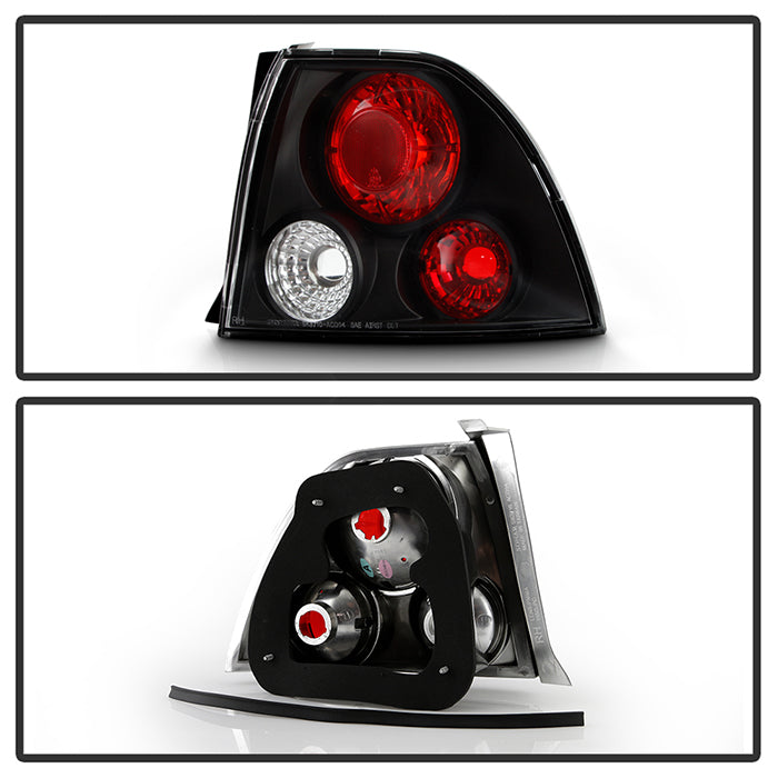 Spyder Honda Accord 94-95 Euro Style Tail Lights Black ALT-YD-HA94-BK 5004147