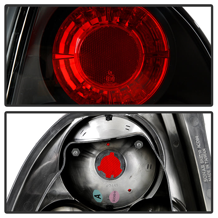 Spyder Honda Accord 94-95 Euro Style Tail Lights Black ALT-YD-HA94-BK 5004147