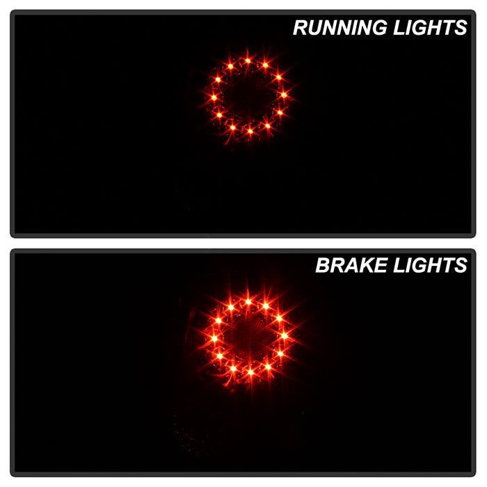 Spyder Honda Accord 94-95 LED Tail Lights Black ALT-YD-HA94-LED-BK 5004178