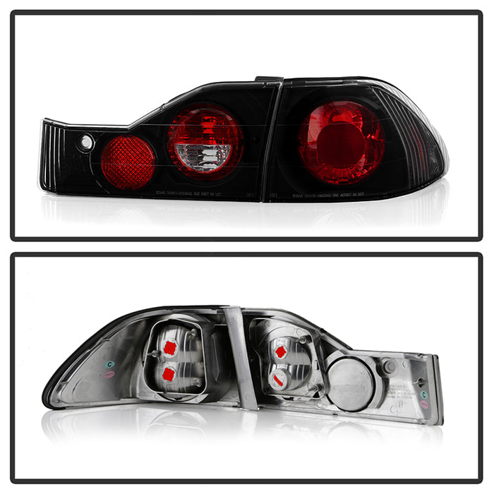 Spyder Honda Accord 96-97 Euro Style Tail Lights Black ALT-YD-HA96-BK 5004215