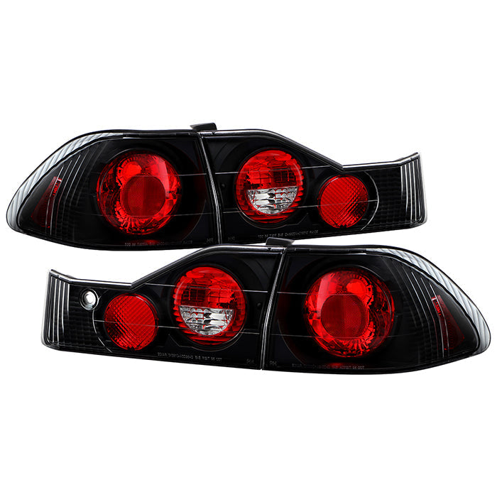 Spyder Honda Accord 96-97 Euro Style Tail Lights Black ALT-YD-HA96-BK 5004215