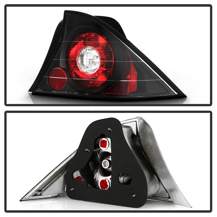 Spyder Honda Civic 01-03 2Dr Euro Style Tail Lights Black ALT-YD-HC01-2D-BK 5004369