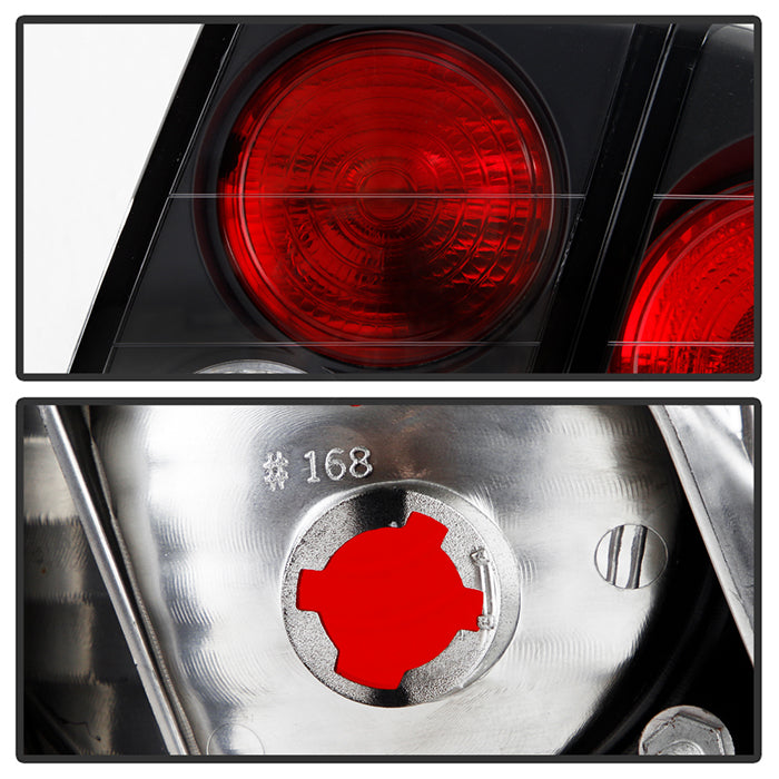 Spyder Honda Civic 01-05 4Dr Euro Style Tail Lights Black ALT-YD-HC01-4D-BK 5004406