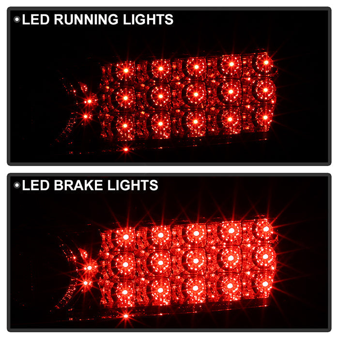 Spyder Honda Civic 06-08 2Dr LED Tail Lights Red Clear ALT-YD-HC06-2D-LED-RC 5004512