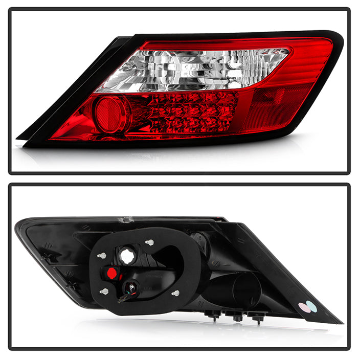 Spyder Honda Civic 06-08 2Dr LED Tail Lights Red Clear ALT-YD-HC06-2D-LED-RC 5004512