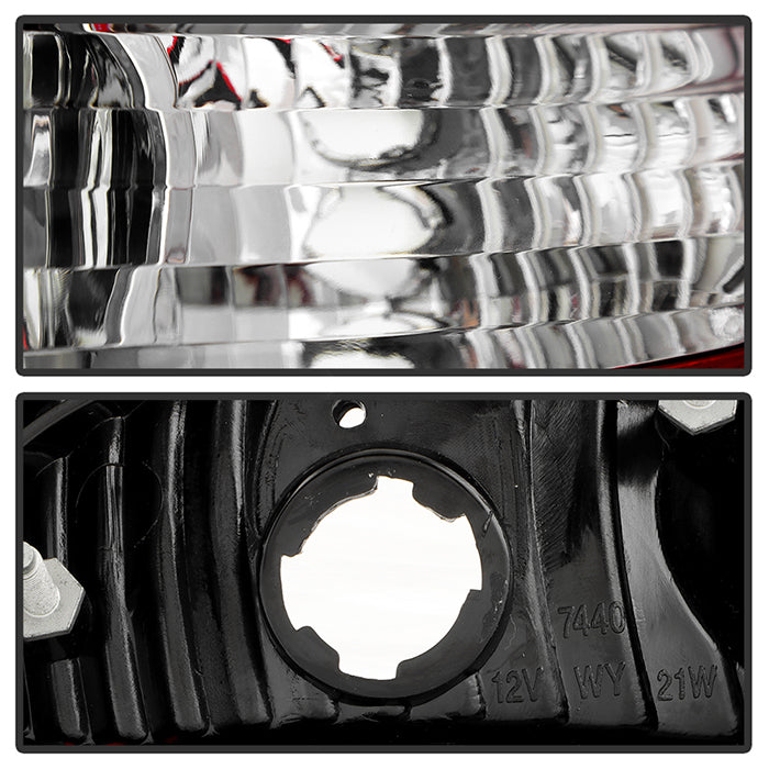 Spyder Honda Civic 06-08 2Dr LED Tail Lights Red Clear ALT-YD-HC06-2D-LED-RC 5004512