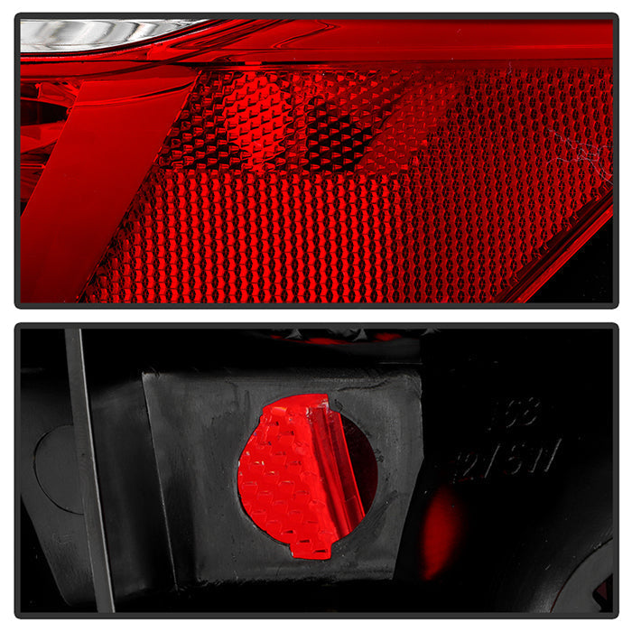 Spyder Honda Civic 06-08 2Dr LED Tail Lights Red Clear ALT-YD-HC06-2D-LED-RC 5004512