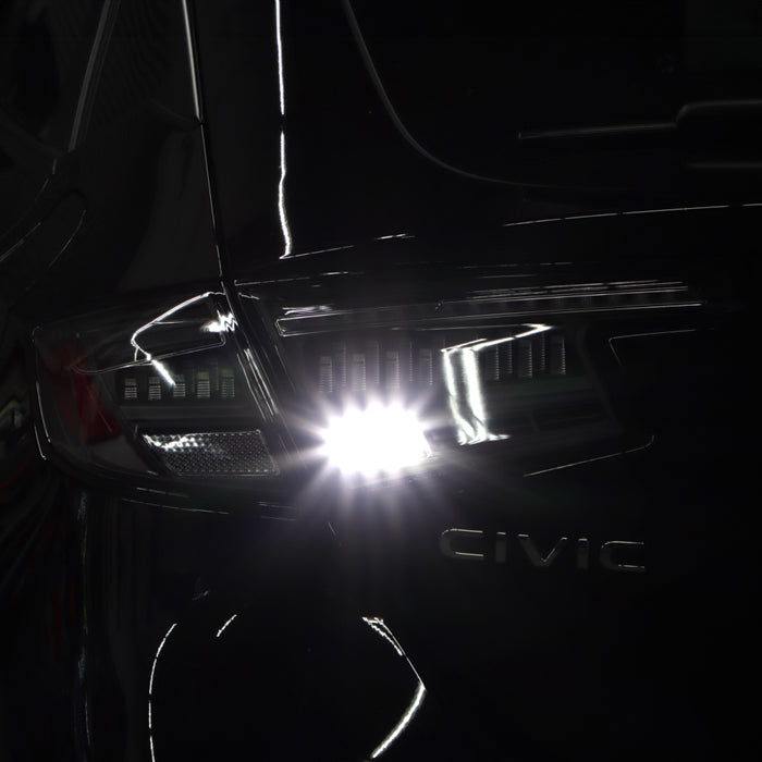 SPYDER Apex 22-24 Honda Civic 5-Door LED Tail Lights - Black (ALT-YD-HC225DAP-SEQGR-BK) 5089113