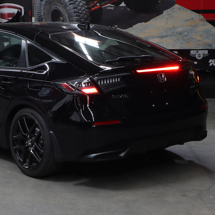 SPYDER Apex 22-24 Honda Civic 5-Door LED Tail Lights - Black (ALT-YD-HC225DAP-SEQGR-BK) 5089113