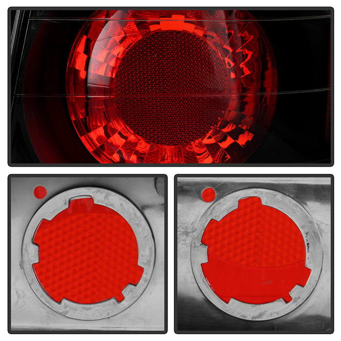 Spyder Honda Civic 92-95 2/4DR Euro Style Tail Lights Black ALT-YD-HC92-24D-BK 5004581
