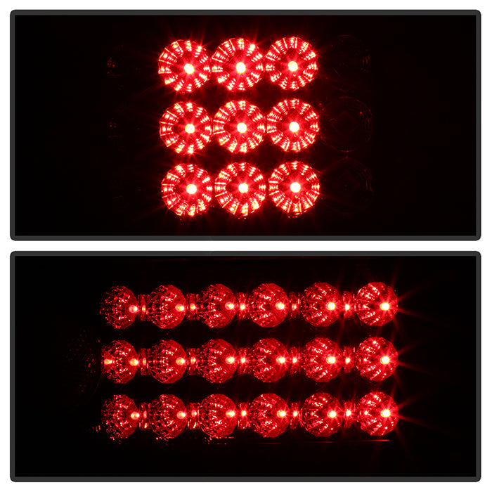 Spyder Honda Civic 92-95 2/4DR LED Tail Lights Black ALT-YD-HC92-24D-LED-BK 5004628