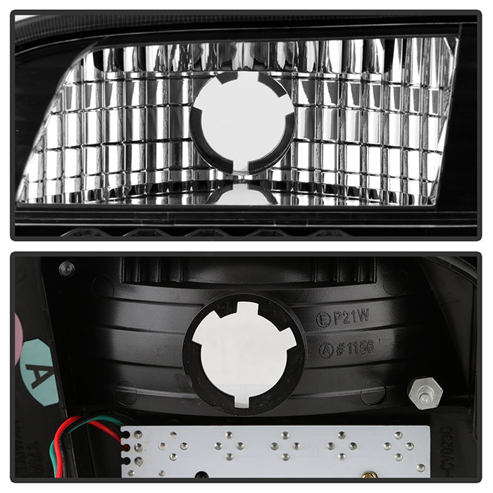 Spyder Honda Civic 92-95 3DR LED Tail Lights Black ALT-YD-HC92-3D-LED-BK 5004727