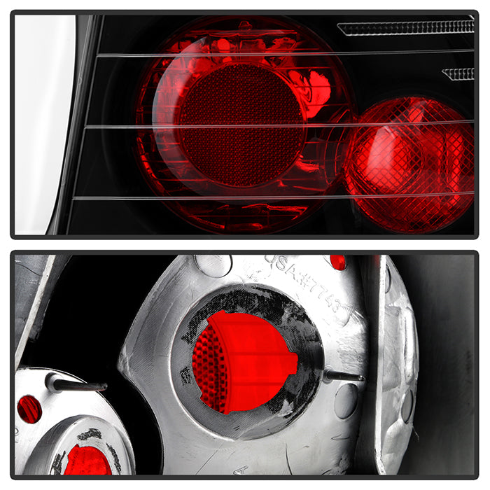 Spyder Honda Civic 96-00 2Dr Euro Style Tail Lights Black ALT-YD-HC96-2D-BK 5004796