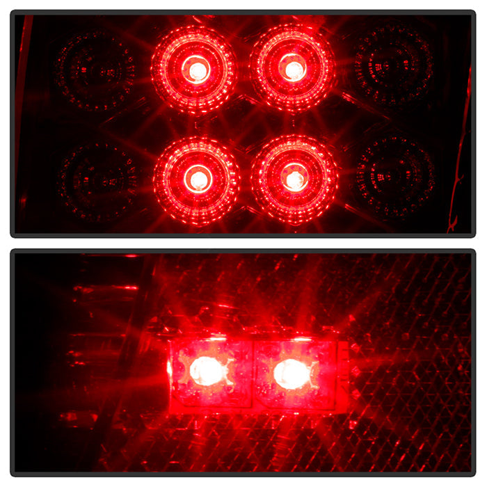 Spyder Honda Civic 96-98 4Dr LED Tail Lights Red Smoke ALT-YD-HC96-4D-LED-RS 5005038