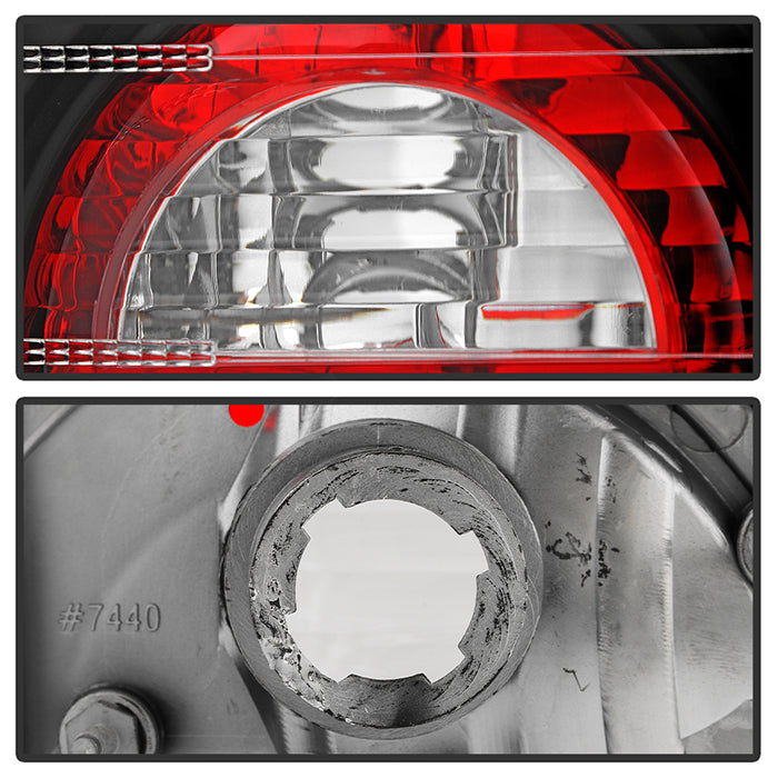 Spyder Honda Civic 99-00 4Dr Euro Style Tail Lights Black ALT-YD-HC99-4D-BK 5005076