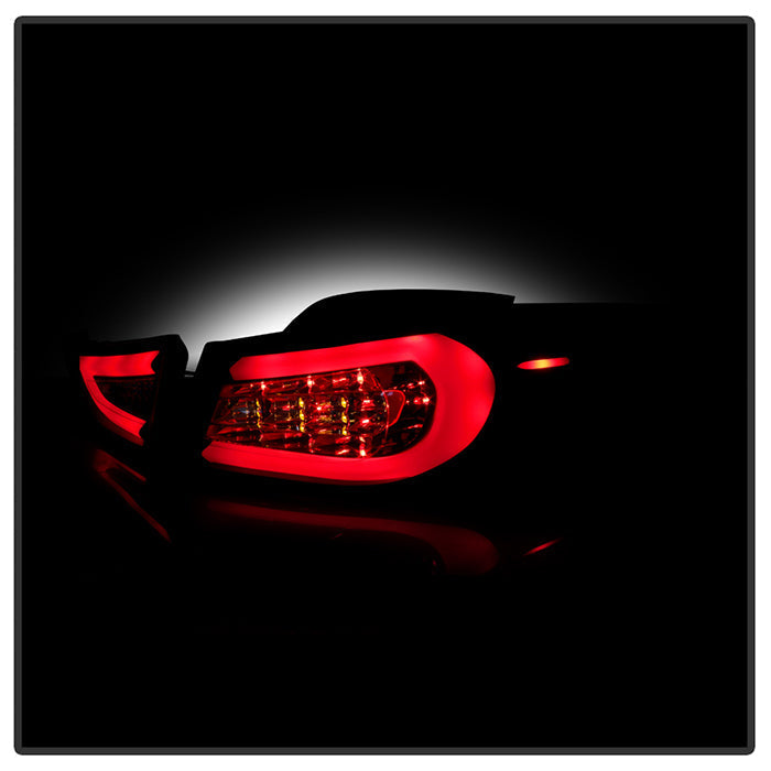 Spyder Hyundai Elantra 11-13 Light Bar LED Tail Lights Black ALT-YD-HYELAN11-LED-BK 5072788