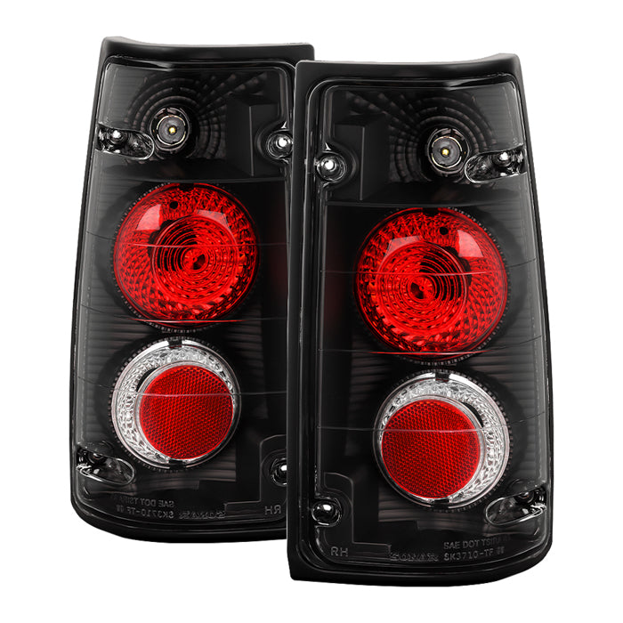 Spyder Isuzu Rodeo 91-97/Isuzu Amigo 89-94 Euro Style Tail Lights Black ALT-YD-IR91-BK 5005472