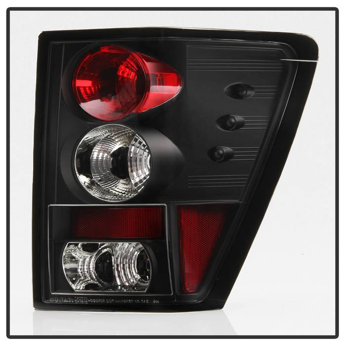 Spyder Jeep Grand Cherokee 05-06 Euro Style Tail Lights Black ALT-YD-JGC05-BK 5005502