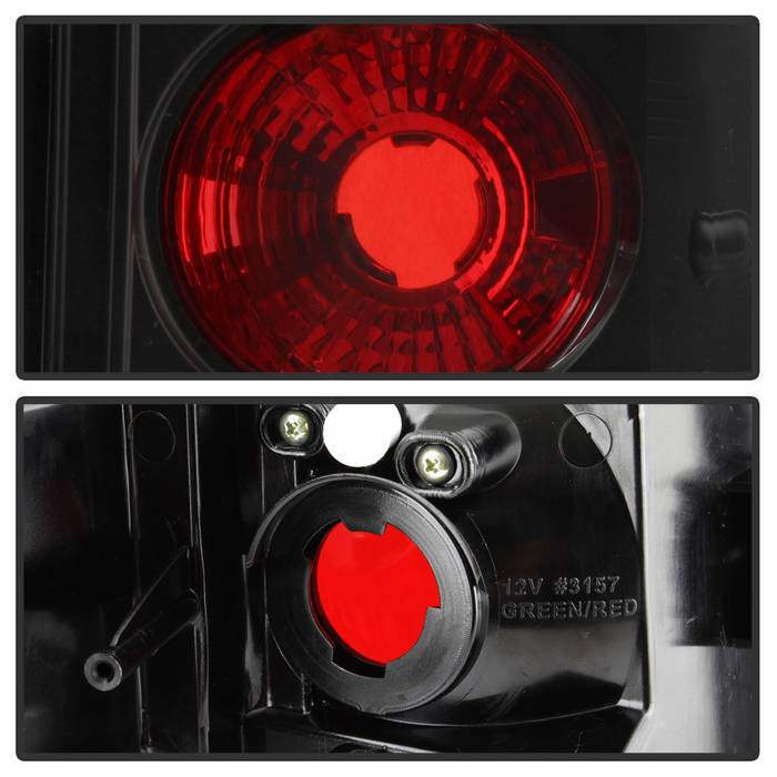 Spyder Jeep Grand Cherokee 05-06 Euro Style Tail Lights Black ALT-YD-JGC05-BK 5005502