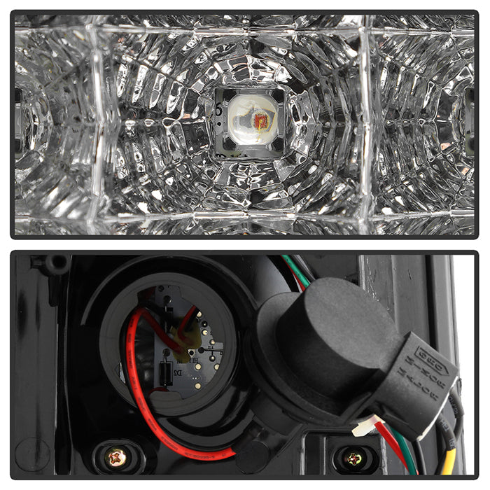 Spyder Jeep Grand Cherokee 05-06 LED Tail Lights Black ALT-YD-JGC05-LED-BK 5005526