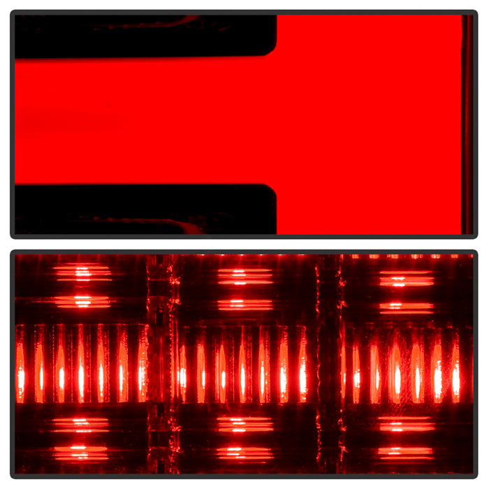 Spyder Jeep Grand Cherokee 05-06 Version 2 Light Bar LED Tail Lights - Black 5085788