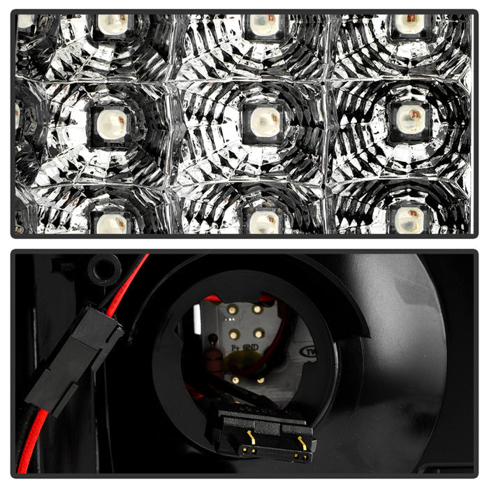 Spyder Jeep Grand Cherokee 07-10 LED Tail Lights Black ALT-YD-JGC07-LED-BK 5070197