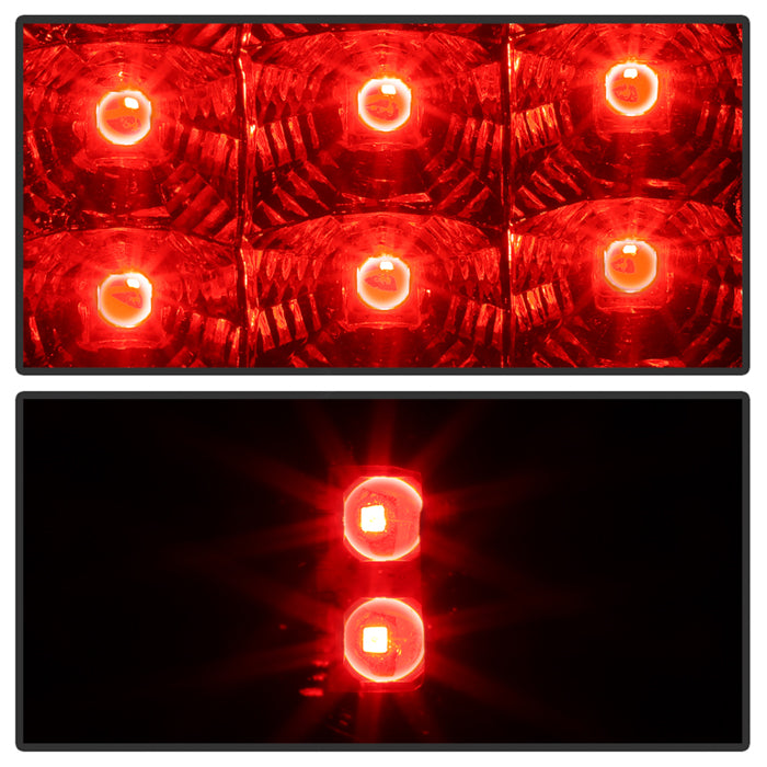 Spyder Jeep Grand Cherokee 07-10 LED Tail Lights Black ALT-YD-JGC07-LED-BK 5070197