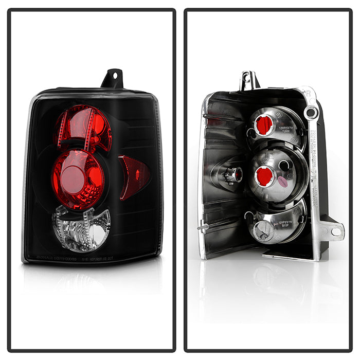 Spyder Jeep Grand Cherokee 93-98 Euro Style Tail Lights Black ALT-YD-JGC93-BK 5005588