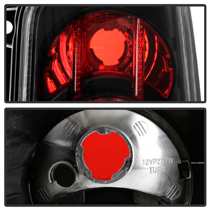 Spyder Jeep Grand Cherokee 93-98 Euro Style Tail Lights Black ALT-YD-JGC93-BK 5005588
