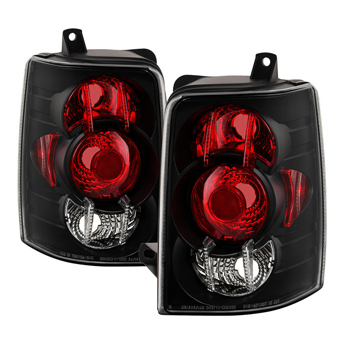 Spyder Jeep Grand Cherokee 93-98 Euro Style Tail Lights Black ALT-YD-JGC93-BK 5005588